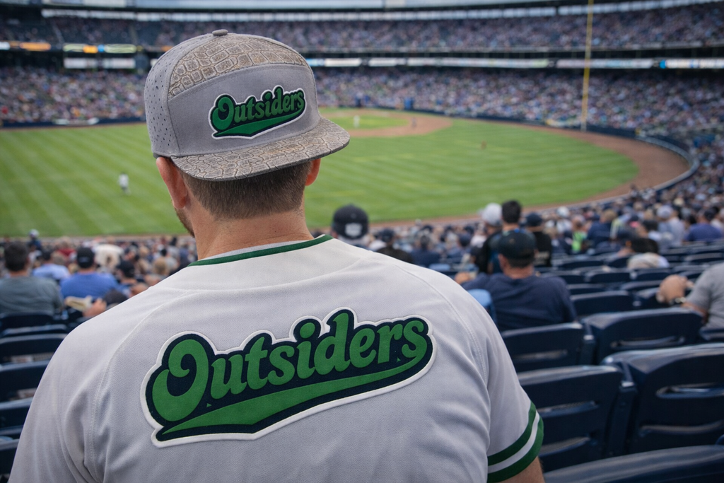 "Outsiders" Croc Brim Hat