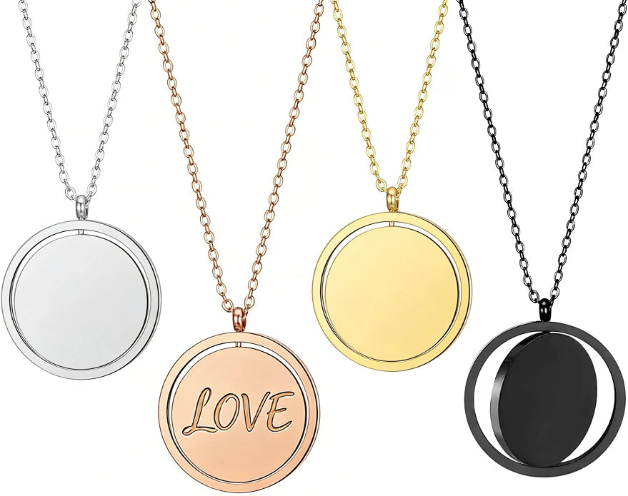Personalized Engraved Pendant Necklace
