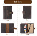 Genuine Leather Refillable Field Notes Cover