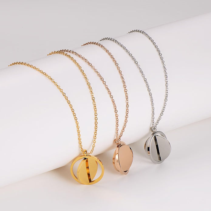 Personalized Engraved Pendant Necklace