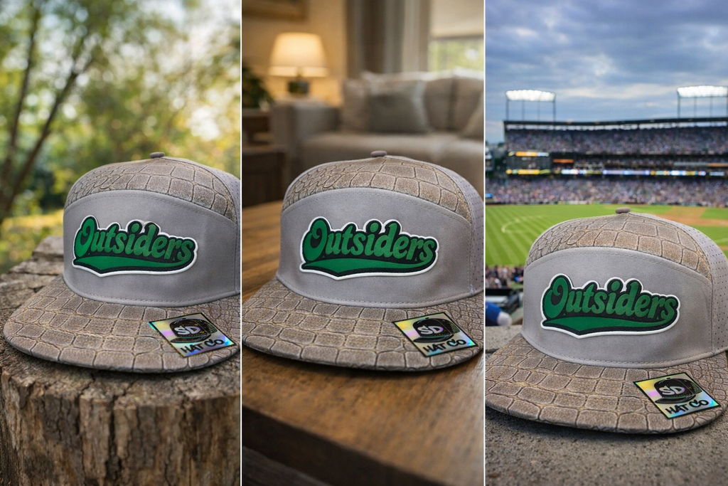 "Outsiders" Croc Brim Hat