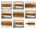 Fall Engraved Marble & Wood Cutting Boards