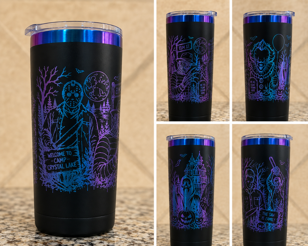 Horror Nights Engraved Tumbler