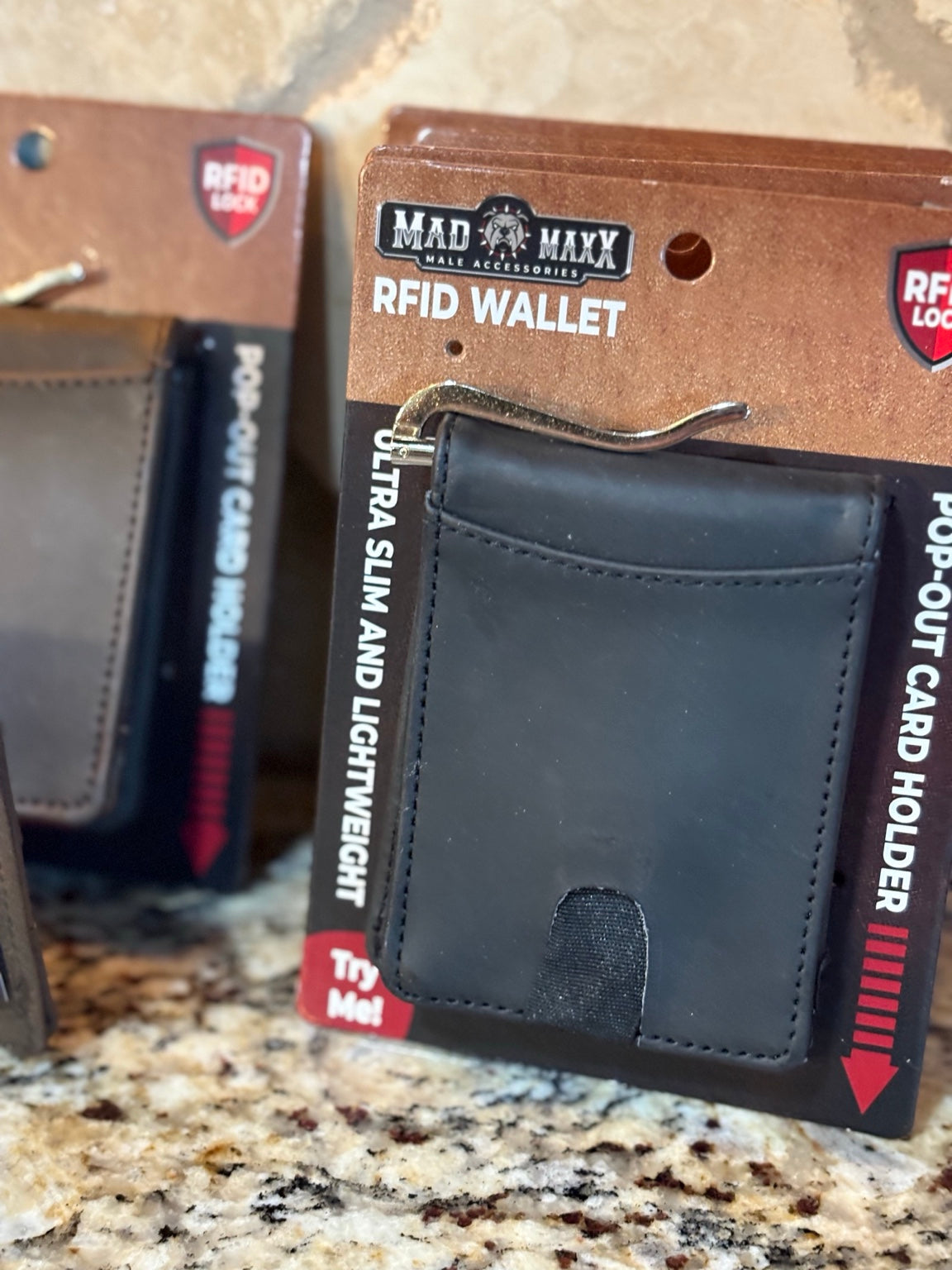 Custom Leather Wallets - RFID Blocking