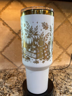 Fall Is My Favorite Season 40oz Engraved Tumbler | Autumn Wrap