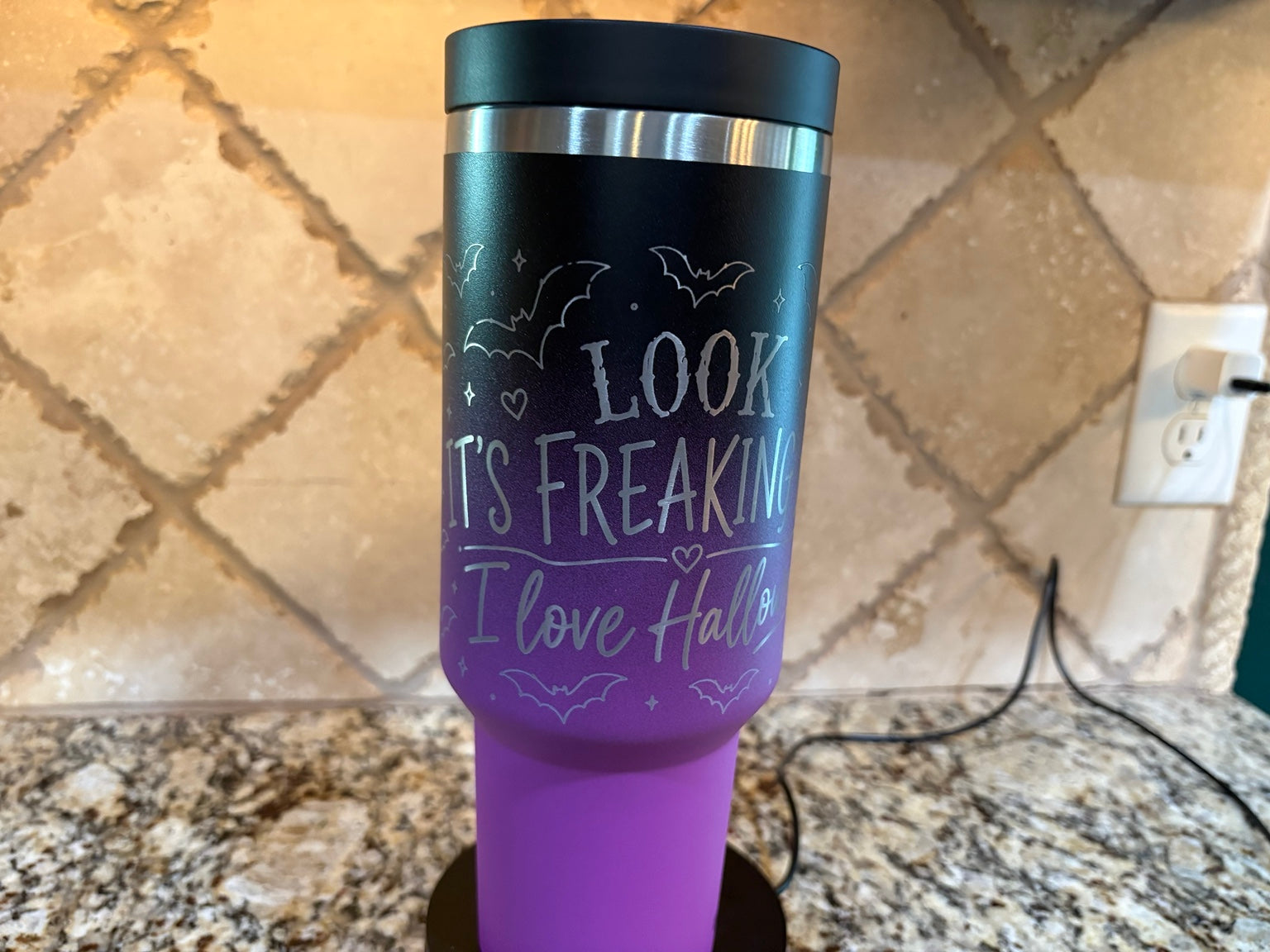 Look It’s Freaking Bats 40oz Engraved Tumbler