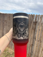 Horror Nights Engraved Tumbler