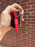 Horror Knife Acrylic Keychain | Spooky Halloween Keychain