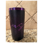 Names of Jesus Engraved Rainbow Tumbler