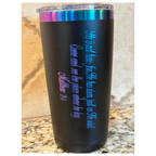 Lion of Judah Cross Engraved 20oz Tumbler