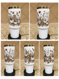 Fall Is My Favorite Season 40oz Engraved Tumbler | Autumn Wrap