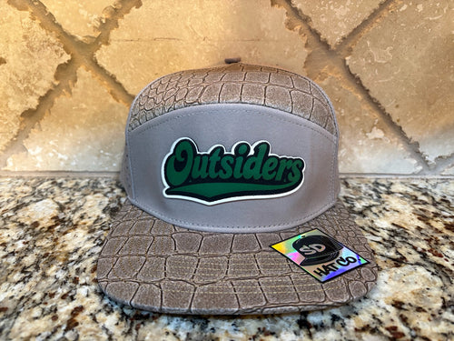"Outsiders" Croc Brim Hat