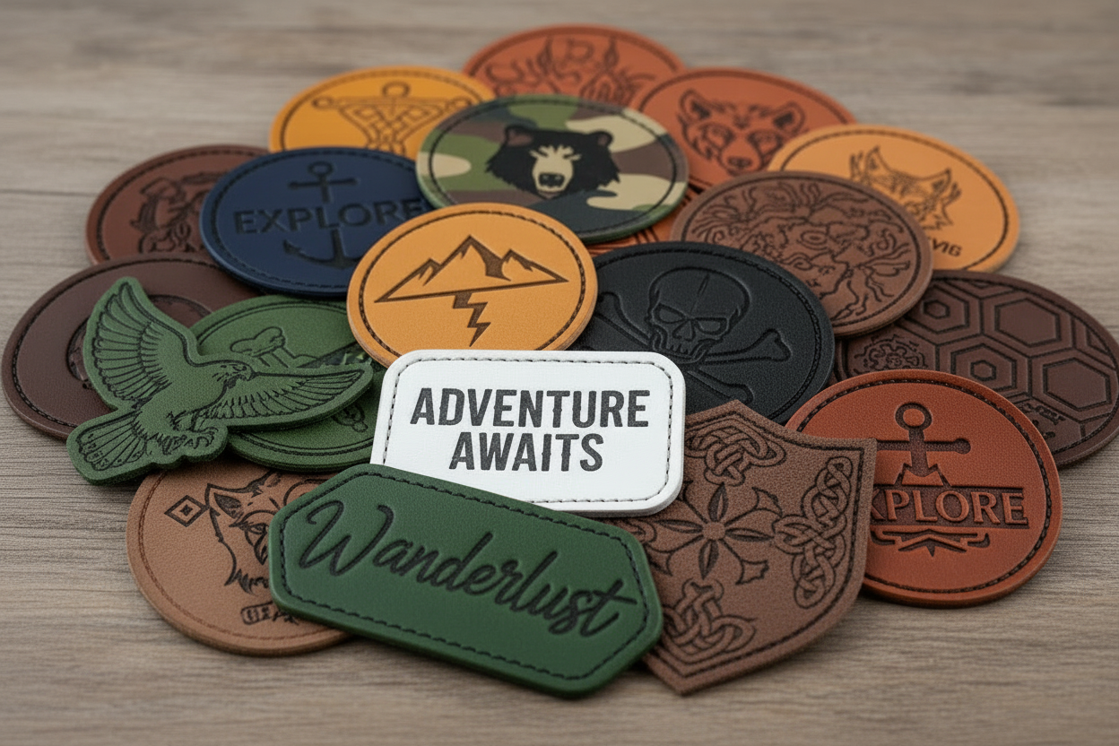 please make some of them odd shaped and some be outlined to the design of the engraved part